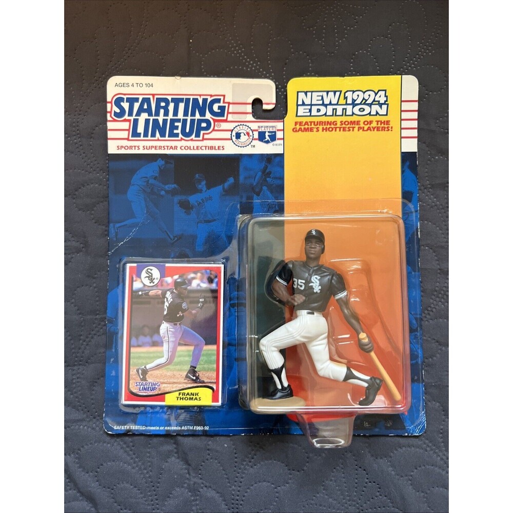 1994 Starting Lineup Frank Thomas Action Figure Rookie Factory Sealed Collectibl